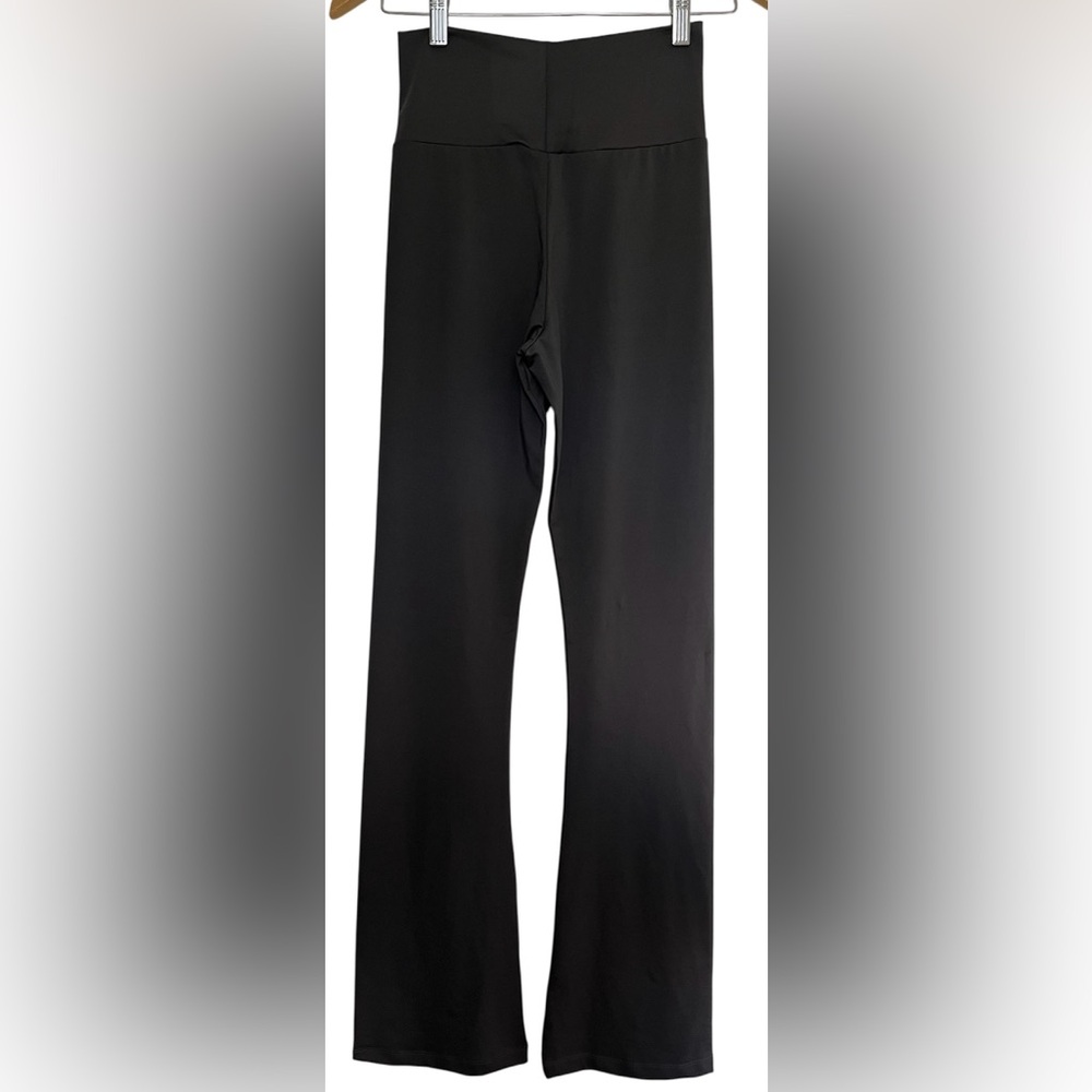 Buttery soft ultra high rise boot cut leggings dark gray Love Tree NWT Sz S - Picture 4 of 7